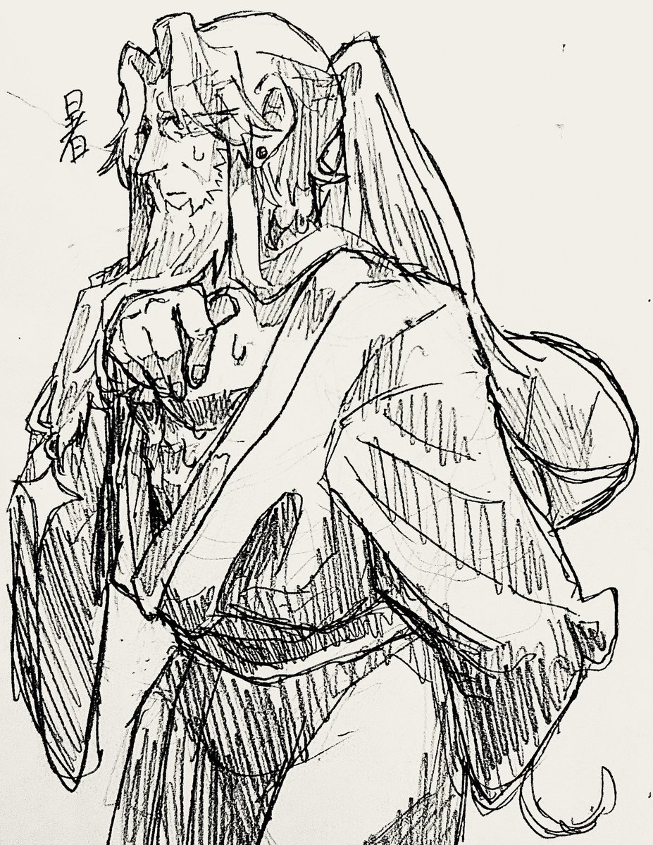 TeTUnOnEzUmI's tweet image. 男+歳の割にはいっぱい描いてる爺(当社比)
というか顔変わり過ぎや初描きから描くたんびに可愛くなってる