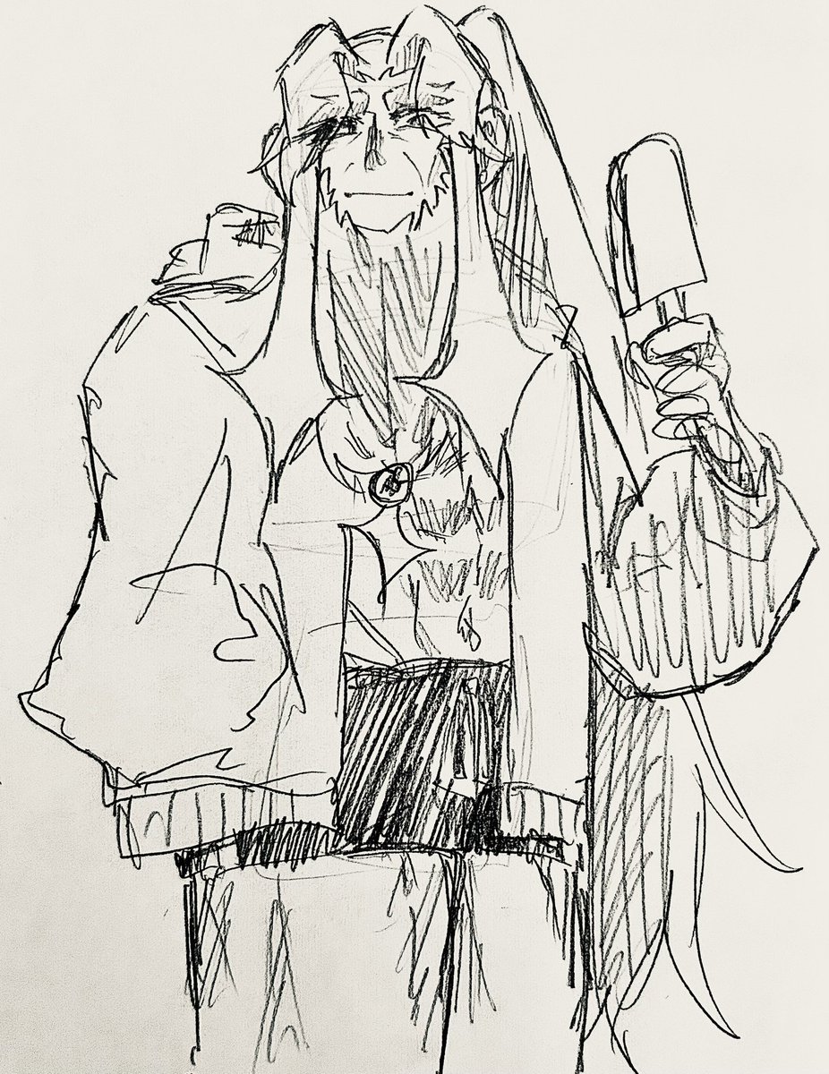 TeTUnOnEzUmI's tweet image. 男+歳の割にはいっぱい描いてる爺(当社比)
というか顔変わり過ぎや初描きから描くたんびに可愛くなってる