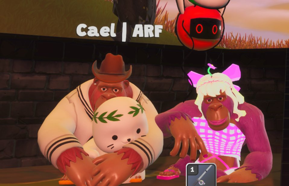 Luvlee17NFT's tweet image. One big happy family with @SeKr0x in @Nifty_Island
Wait, is the baby a seal (@Cael_010)?