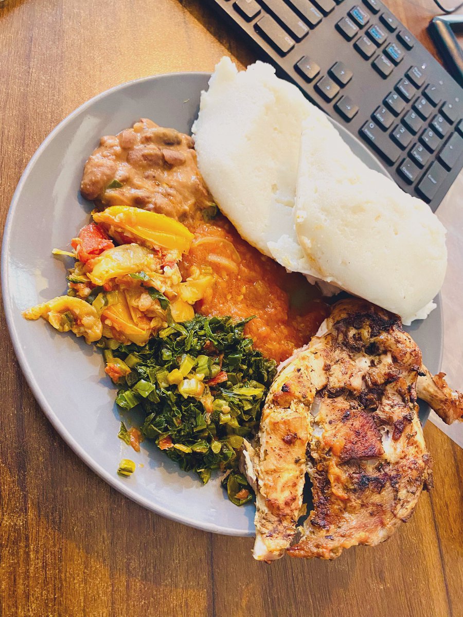 owenmantall's tweet image. Thursday Nshima
Chicken x Beans x Rape x Impwa🌶️