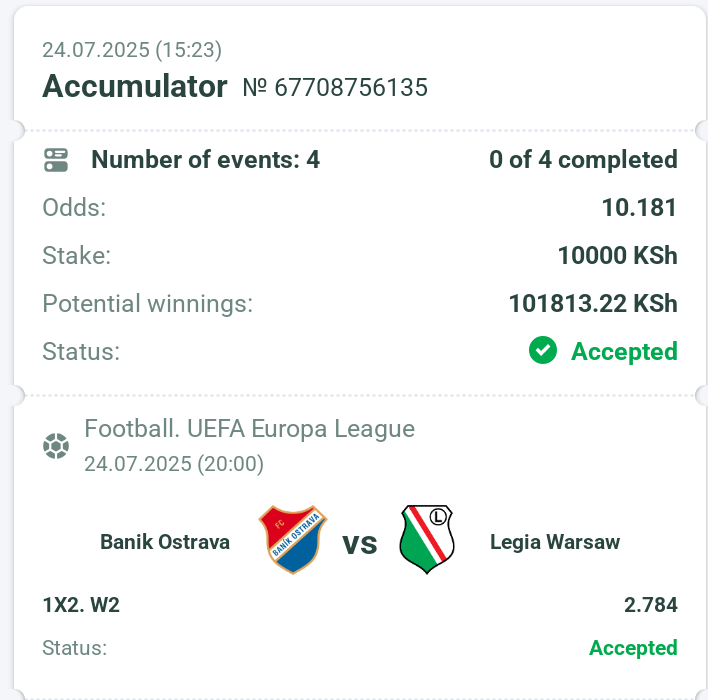 Giggstips's tweet image. #Linebet
10 booster odds✅
Stake high
Loading code👉YNTBF
New accounts register 📲
Kenyans join 📲 bonus-linebet.com/giggs254
Global 📲 giggs254.lineorgs.com
Use GIGGS254 as bonus pomocode 🔥