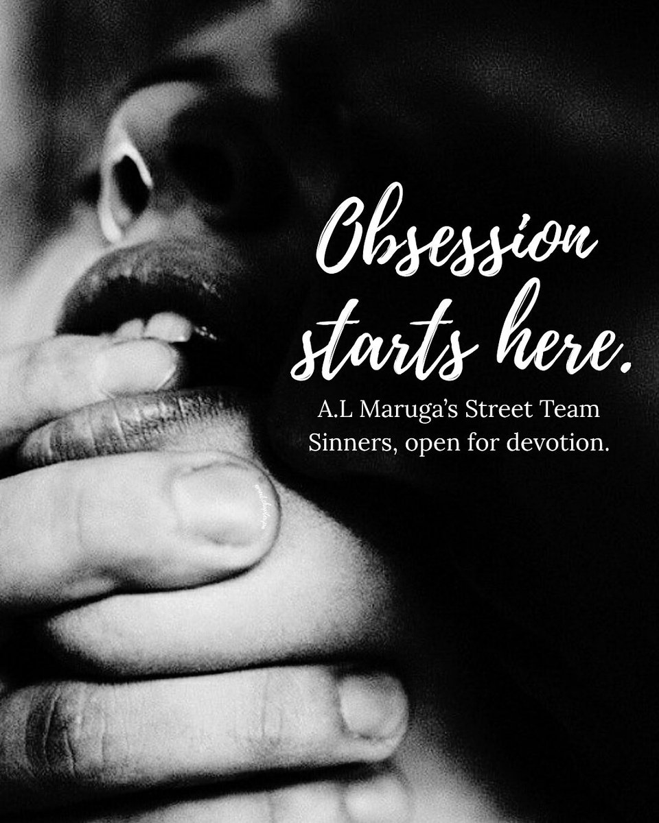 Brianna_Hansen's tweet photo. 🖤 Obsession has a name, and it’s Sinners.
A.L. Maruga’s Street Team is open for the devoted, the daring, and the dark romance obsessed.

📎 Apply now:
https://t.co/57ahy0PF1B https://t.co/VqstrfCqV7