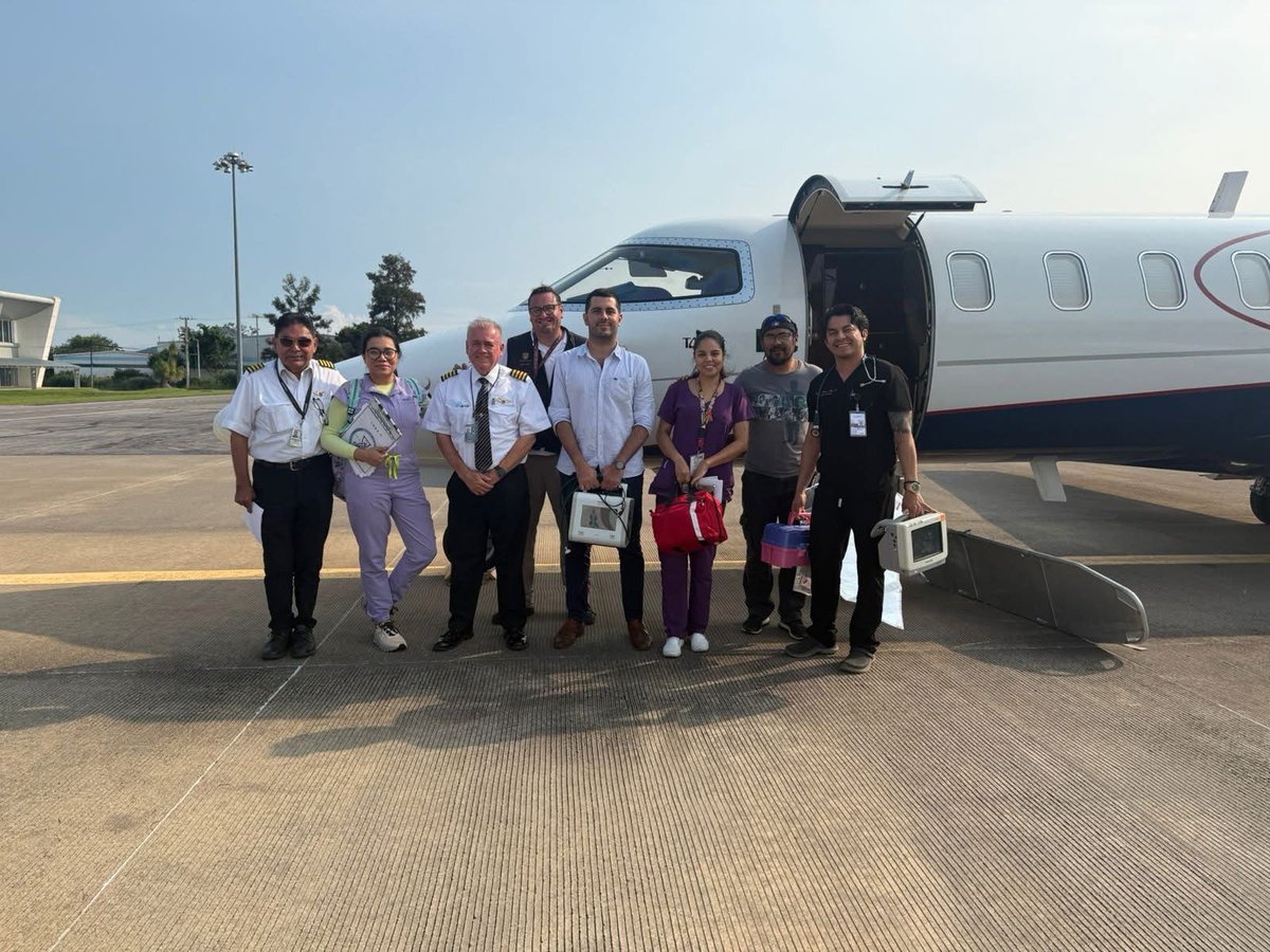 📰 #COMUNICADO
Traslada ISSSTE vía aérea a menor con quemaduras graves de Veracruz a la Ciudad de México.
🔗goo.su/xFTQ