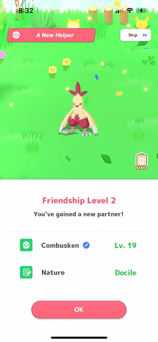 found a shiny chicken omg!! #PokemonSleep