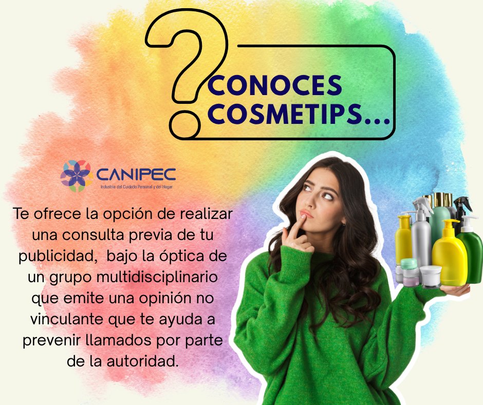 #𝘾𝙊𝙎𝙈𝙀𝙋𝙉𝙚𝙬𝙨 
¿Sabías que CANIPEC puede revisar tu publicidad y y ayudarte a prevenir llamados por parte de la autoridad? 🧐🤜🤛 

👉🏼#ConoceCOSMEP lnkd.in/gC68ZEir

#CANIPEC 
#publicidadética
#publicidadconfiable