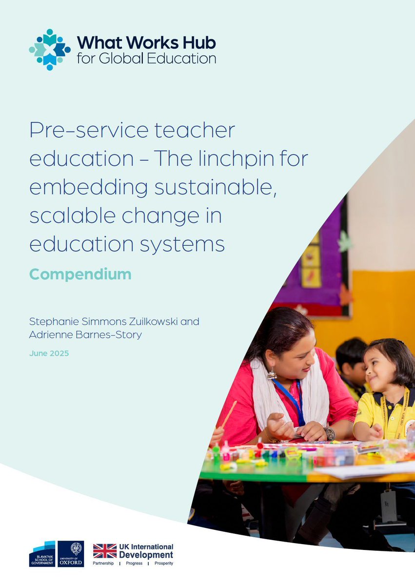 WWHGlobalEd's tweet image. Sustainability and scalability are essential to long-term change in education systems. 

@stephzuil and @BarnesStory from @LSIFSU highlight pre-service teacher education (#PSTE) system as the most promising intervention point in an education system from a #sustainability and…