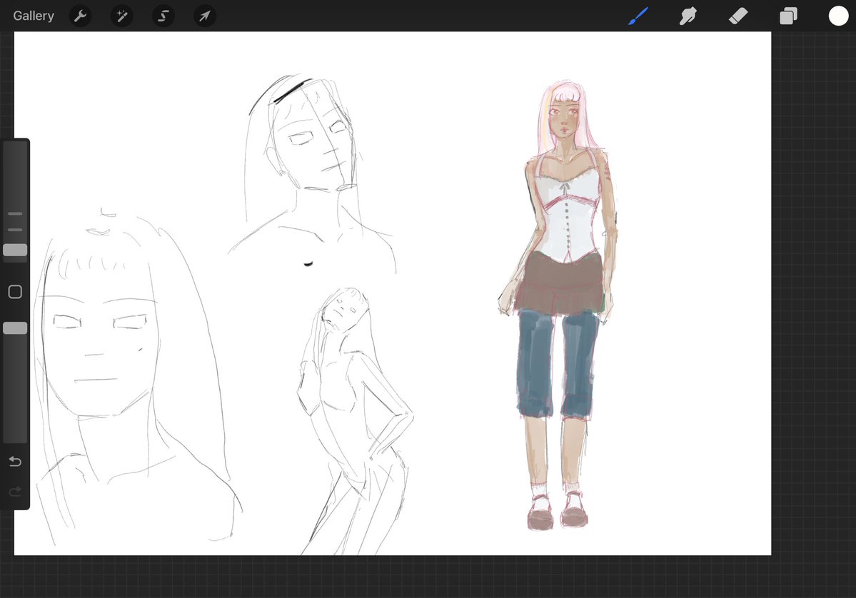 kutkoet's tweet image. My wiwi meowmeow concept sketches