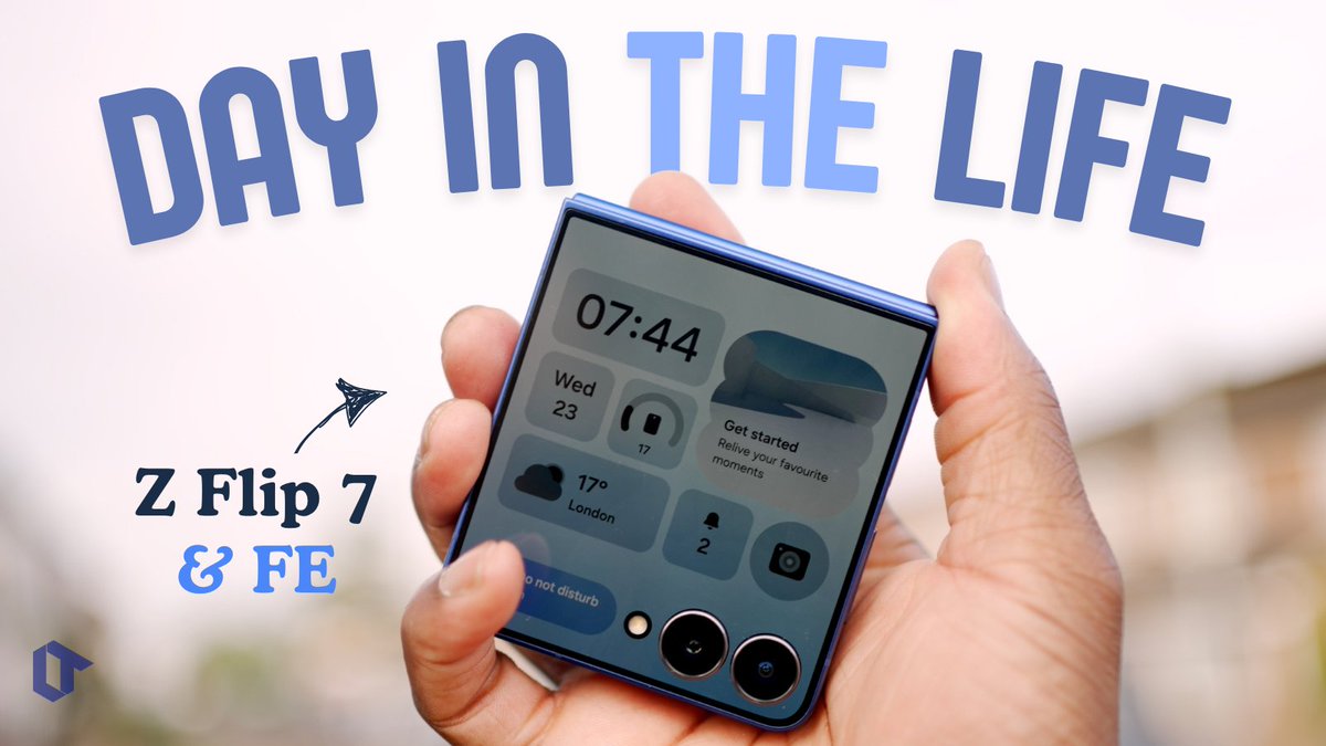 LoverOfTechBA's tweet image. Samsung Galaxy Z Flip 7 REAL Day in the Life - 2 WEEKS LATER
youtu.be/Ep3kUBe7daM