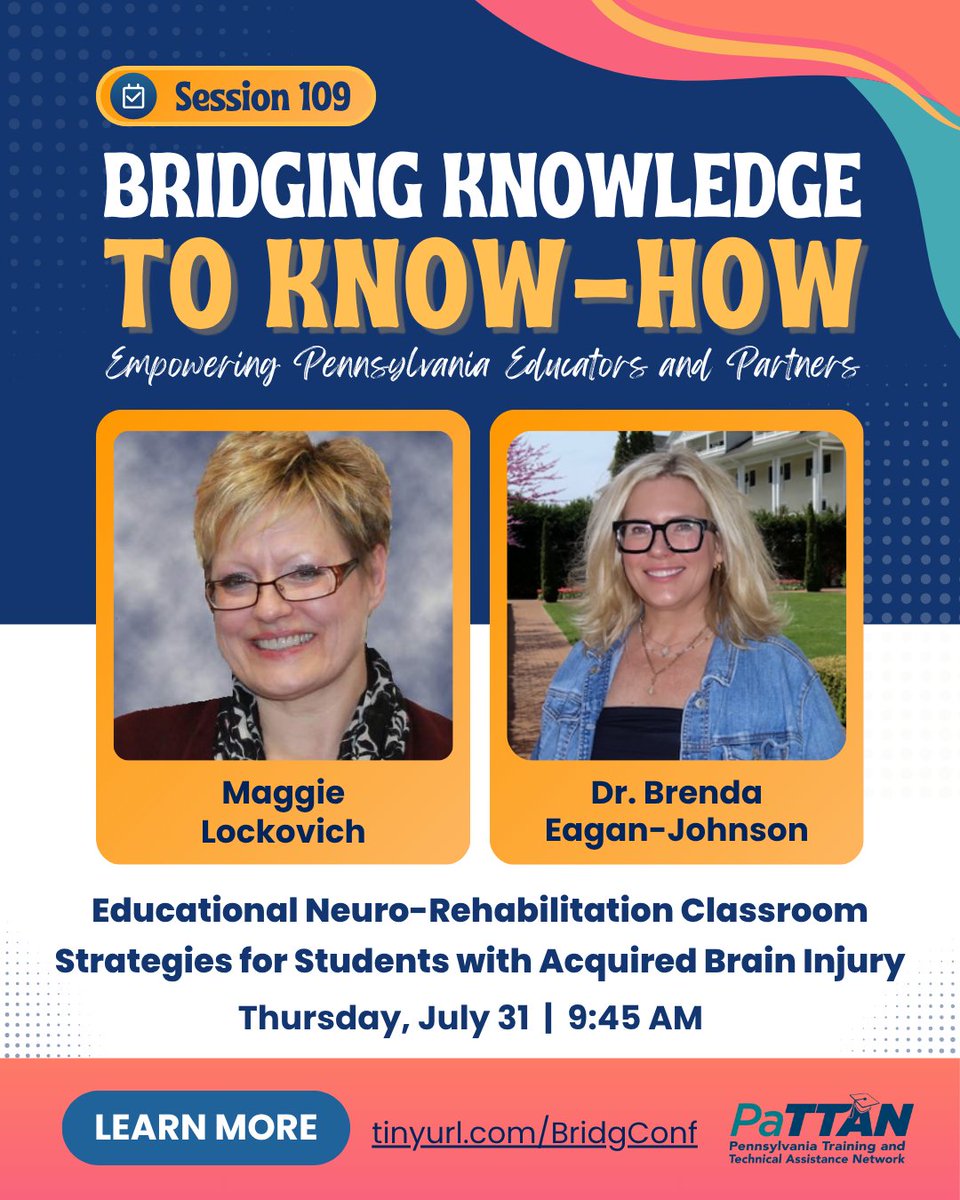 pattanupdates's tweet image. Looking for strategies to drive #StudentSuccess & promote #InclusiveEducation? 📖
Join experts from @BucksIU22 & @BrainSTEPS_PA at #BK2KH2025 who are improving outcomes for #StudentsWithDisabilities: tinyurl.com/BridgConf
#DeafAndHardOfHearing #BrainSTEPS #InclusiveEducation