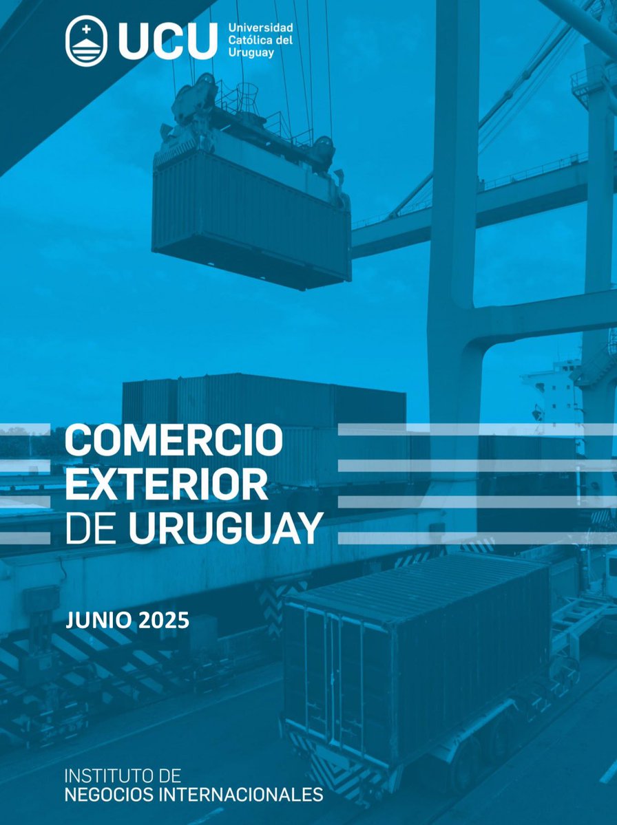 INI - UCU (@ini_ucu) on Twitter photo Compartimos link al informe de comercio exterior de bienes de Uruguay 🇺🇾 elaborado por el INI de la <a href="/UCUoficial/">Universidad Católica</a> correspondiente al mes de junio de 2025.
ucu.edu.uy/Institucionale… Compartimos link al informe de comercio exterior de bienes de Uruguay 🇺🇾 elaborado por el INI de la <a href="/UCUoficial/">Universidad Católica</a> correspondiente al mes de junio de 2025.
ucu.edu.uy/Institucionale…
