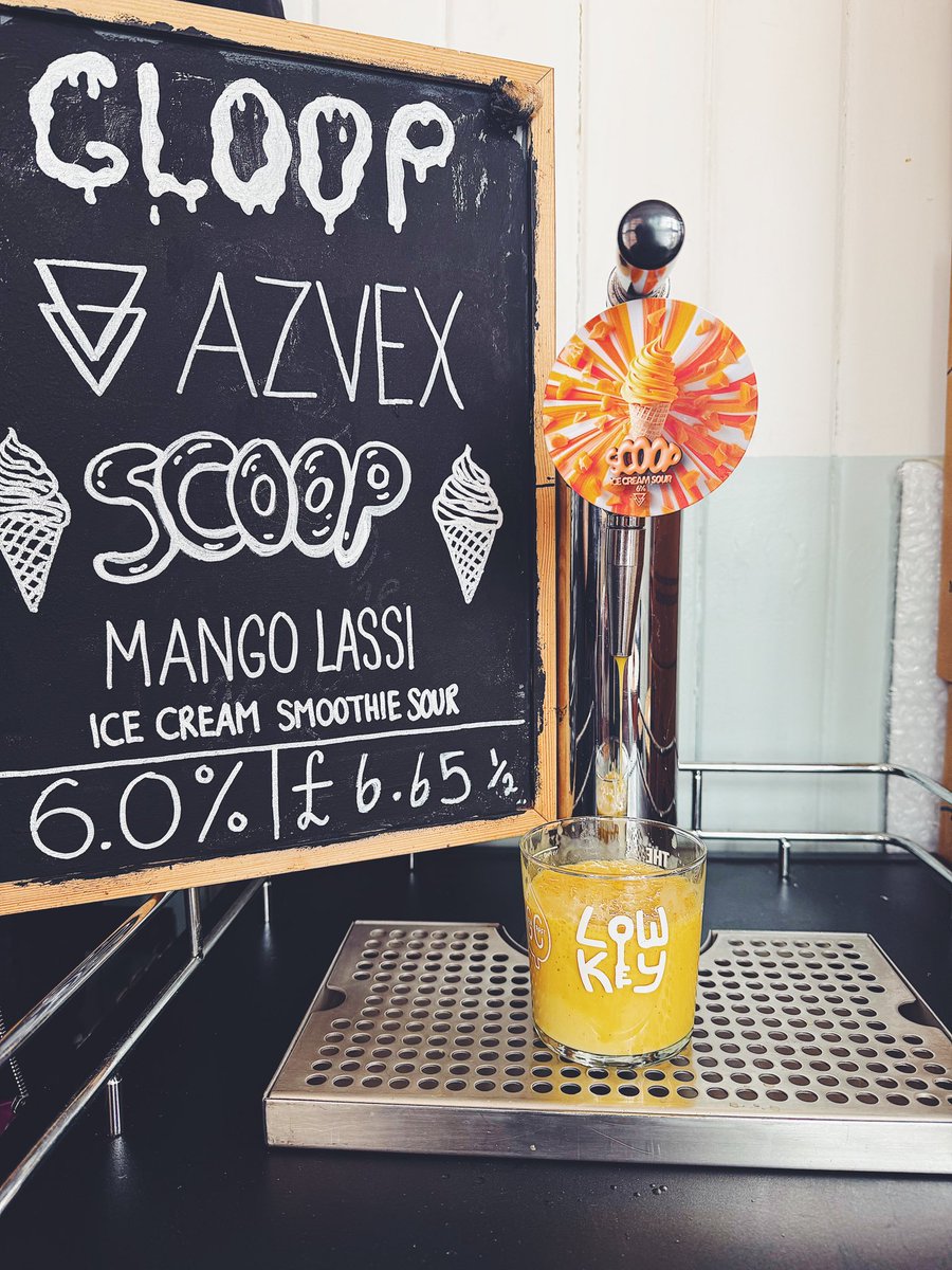 Glooping now. 🥭 🍦