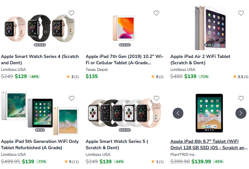 💻APPLE PRODUCTS DISCOUNTED 

(Scratch and Dent) 

Link - mavely.app.link/e/NTILHE0pgVb ad
