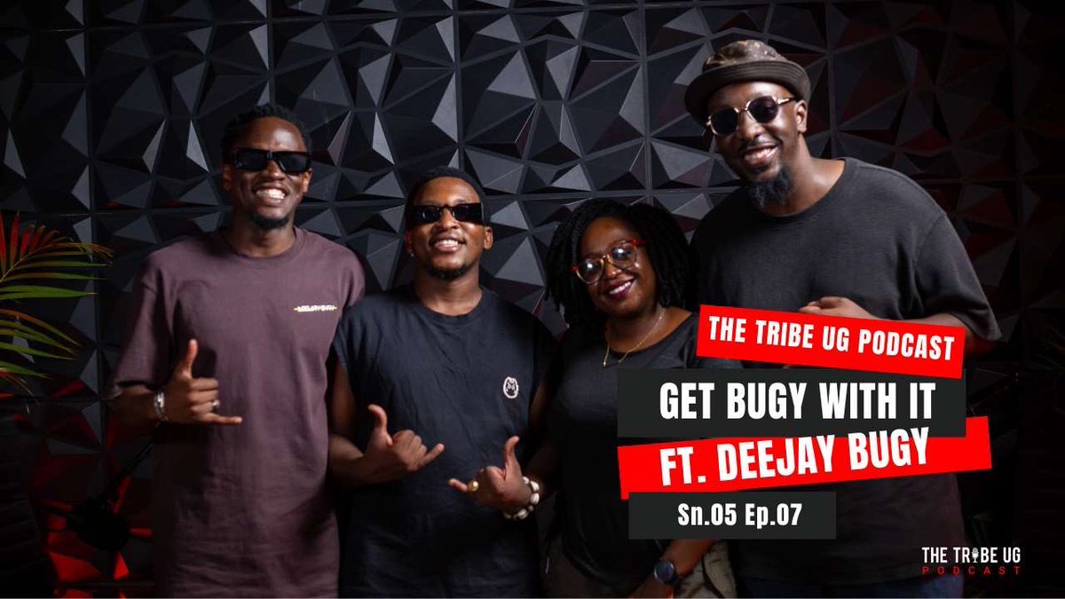 Dj Bugy (@deejaybugy) on Twitter photo Sat down with the good people at <a href="/TheTribe_UG/">The Tribe UG At 10</a> podcast and had a good chat with dem.
We talk about the Dj culture in this country and much more.
Catch the conversation on your preferred channel at the link below ๐
linktr.ee/thetribeugpodcโฆ ๐
#BUGYPR Sat down with the good people at <a href="/TheTribe_UG/">The Tribe UG At 10</a> podcast and had a good chat with dem.
We talk about the Dj culture in this country and much more.
Catch the conversation on your preferred channel at the link below ๐
linktr.ee/thetribeugpodcโฆ ๐
#BUGYPR