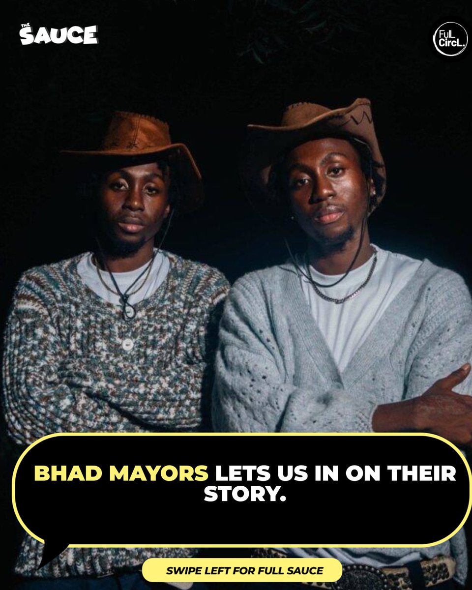 FulLCircLAfrica's tweet image. THE SAUCE🚨: @bhadmayors teases a new song which tells a story to educate the fans about Truth ,and their journeys. The tells how they were Lost in a maze but found on a narrow road.
