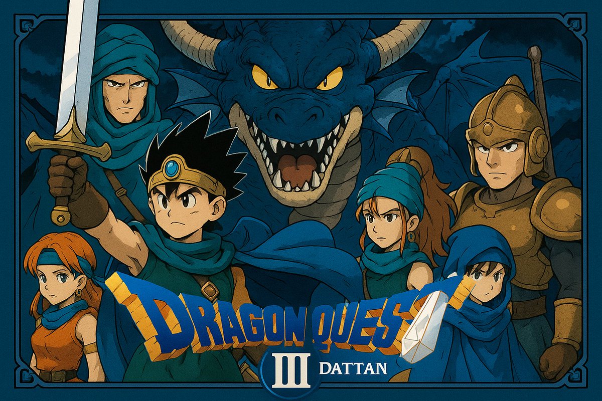 GameProgramRyo's tweet image. ドラクエ３DATTAN？