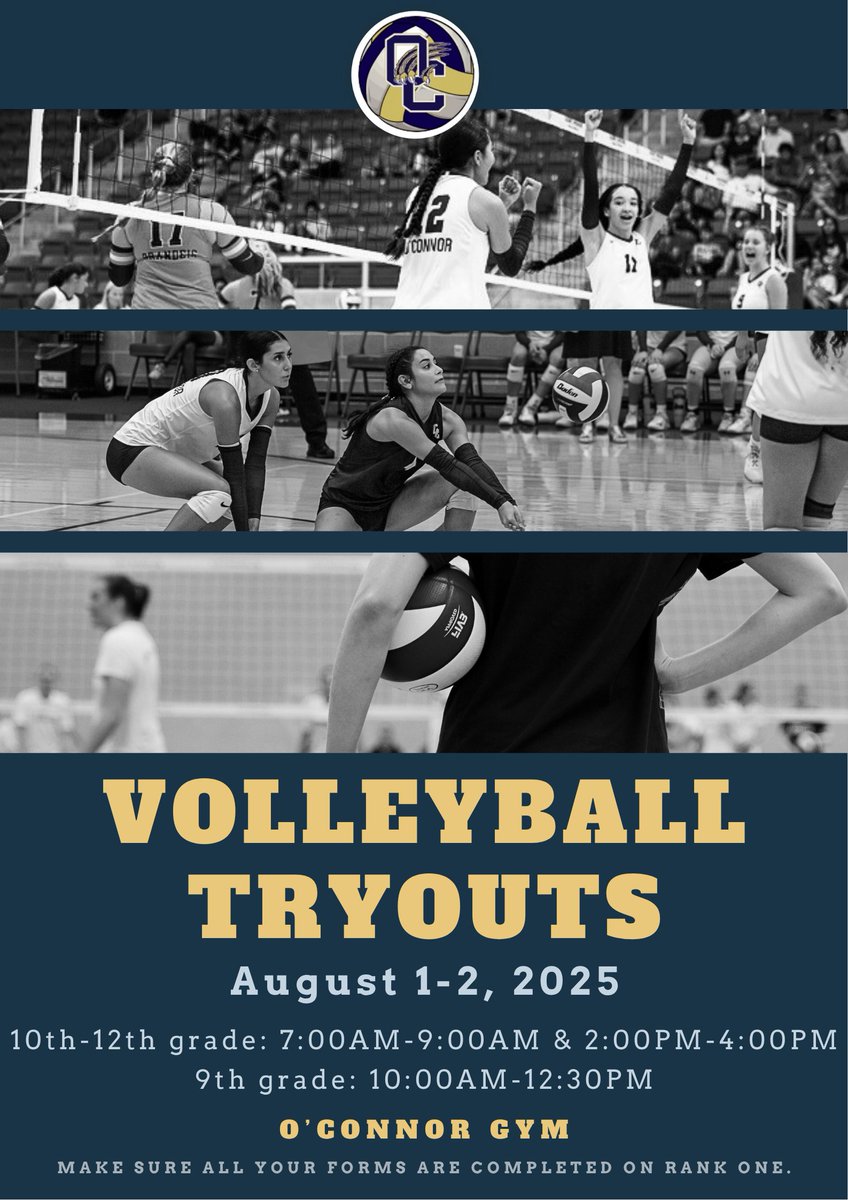 OC Volleyball Tryouts – 2025 Season! 🏐

We are looking for dedicated, hard-working athletes ready to bring the heat. Panther Nation is ready—are you?

#GoPanthers