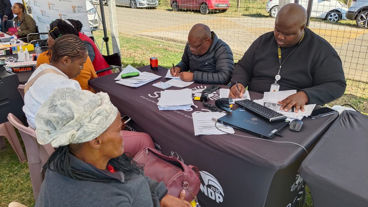 OfficialSASSA's tweet image. SASSA Eastern Cape Region, together with the MEC for Social Development Ms Bukiwe Fanta, is hosting an Integrated Community Community Registration Outreach Programme (ICROP) at the Solomon Mahlangu Community Hall in Bathurst, Ndlambe Local Municipality.
The event brings…