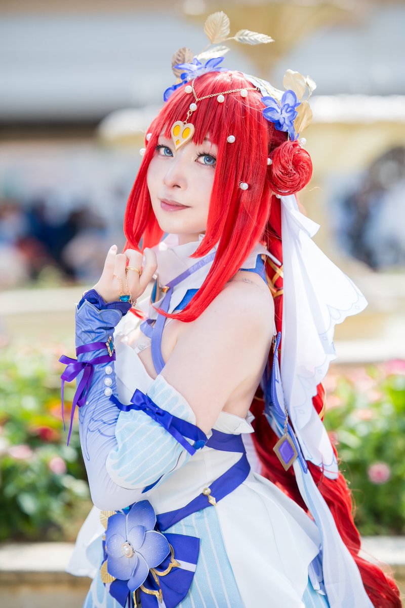 cos_ys's tweet image. cosplay 原神 ニィロウ
東風はこぶ花の吐息
❀.*･ﾟ
 #ラグコス  #ラグコス2025 
📸 @mofumofu_usapo