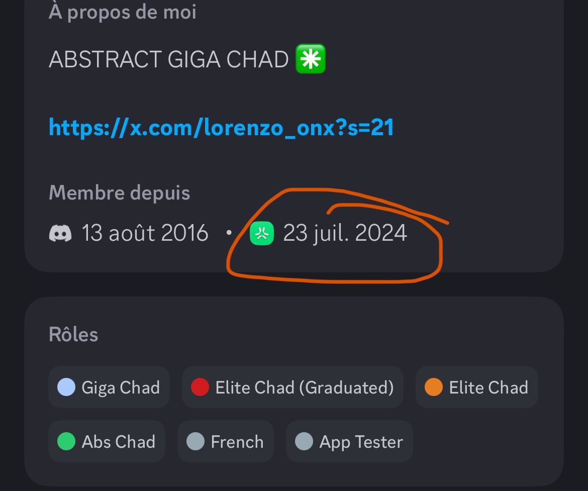 lorenzo_onx's tweet image. gmabs 💚
Exactly 1 year ago, I discovered @AbstractChain, I had 0 followers and no roles
Took the green pill and today, I’m 7 followers away from reaching 3K and I’ve even became Giga Chad
Never thought this journey would take me this far, I’m so grateful
Long Live Abstract…