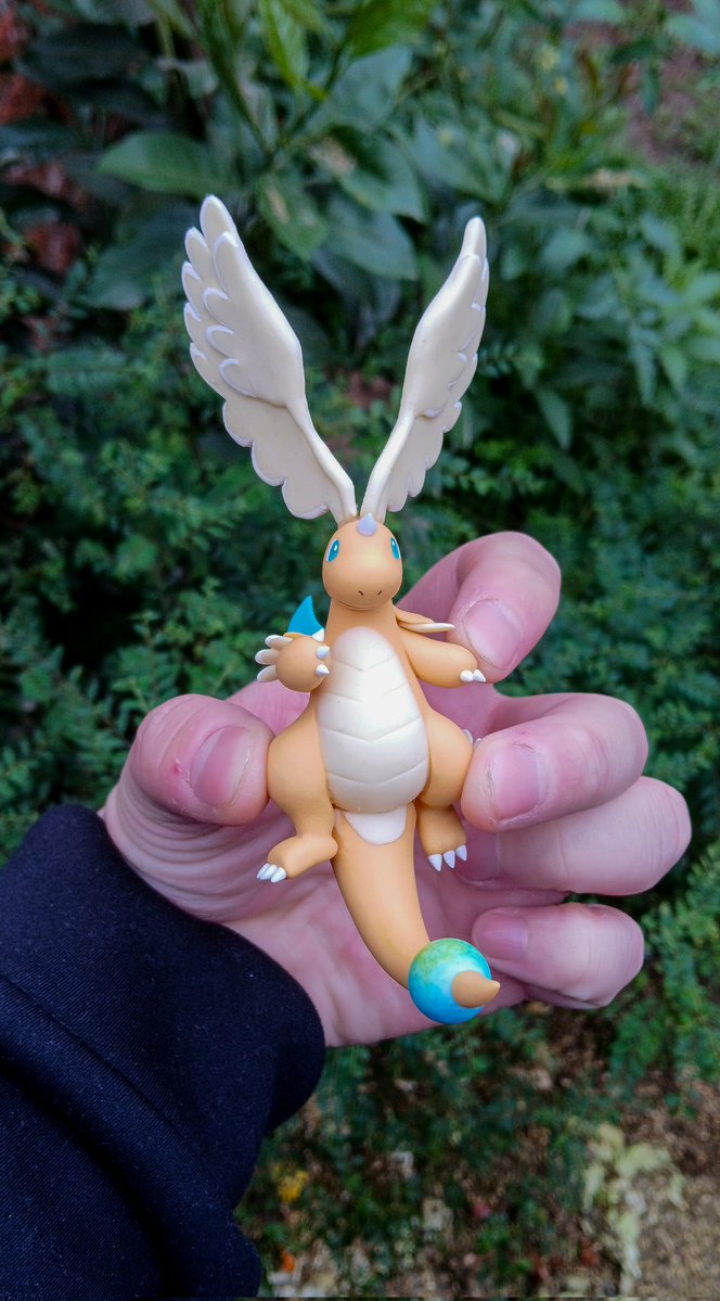 hobcreativook's tweet image. Habemus Mega Dragonite! 🪽🐲.
Dos días de laburo, parte a parte ♡
Se agradece mucho mucho el apoyo ✨️
.
#PokemonLegendsZA #pokemon #handmade #megadragonite
