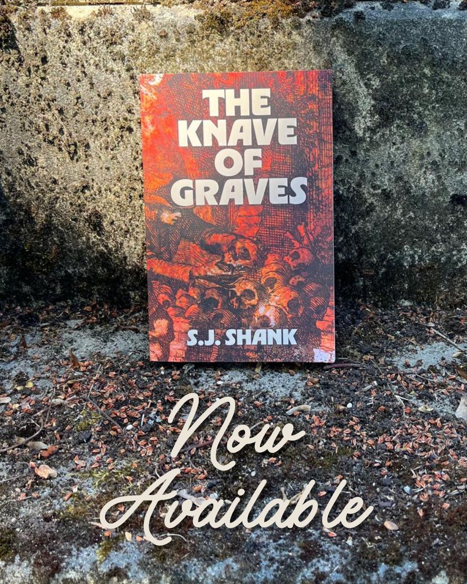 Publication day! 𝐓𝐇𝐄 𝐊𝐍𝐀𝐕𝐄 𝐎𝐅 𝐆𝐑𝐀𝐕𝐄𝐒 is now available in ebook and paperback.

I appreciate any help spreading the word.🙏 

#booklaunch #pubday #newrelease #fantasybooks #darkfantasy #theknaveofgraves