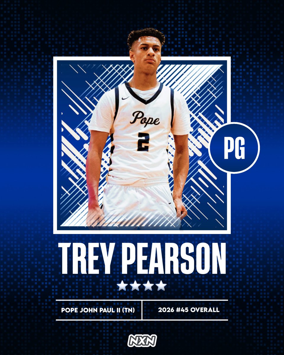 NextNat1on's tweet image. NEW: Spoke with 2026 4⭐️ PG Trey Pearson after Kentucky reached out! @TreyPearson_2
“Coach Brooks called and just said they liked how I played at Peach Jam, and thought I could be a good fit there, an said they’d stay in contact”
Couple questions i asked Trey for BBN! 👇🏻