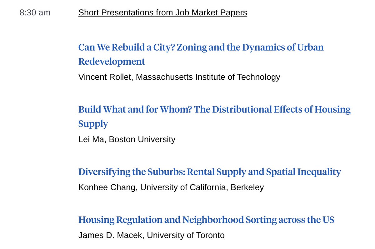 Schedule here: nber.org/conferences/si…

Youtube stream is up with the (as usual outstanding) job market students: youtube.com/watch?v=FdBUD7…