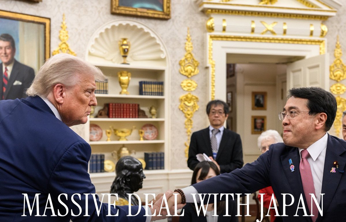 ca970008f4's tweet image. トランプ大統領
「鉄は国家だ」
赤沢大臣
「日本は自動車が国家だ」
トランプ大統領に対してこの切り返し
カッコ良すぎる
yomiuri.co.jp/economy/202507…