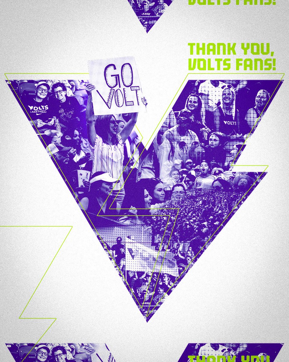 To all the amazing fans this inaugural season, THANK YOU!

To every city, stadium and person that has made this team feel welcome and at home, THANK YOU!

We are so excited for the future of the <a href="/theAUSLofficial/">AUSL</a> and glad that y'all are such a big part of it.

GO VOLTS ⚡️