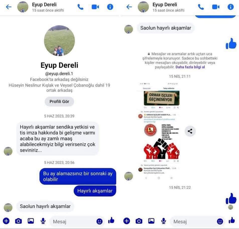 İşçi Platformu (@06isciplatformu) on Twitter photo 📌 Orman Şehidimiz Eyüp Dereli'den <a href="/hakiskonf/">HAKİŞ KONFEDERASYONU</a> , <a href="/turkiskonf/">TÜRK-İŞ</a> , <a href="/ozormanis1/">Öz Orman İş Sendika</a> , <a href="/settaraslan/">Settar Aslan</a> , <a href="/GnlBsknipolat/">İlhami POLAT</a> size mesaj var ⬇️
#BuAyZamlıMaaşAlabilecekMiyiz 📌 Orman Şehidimiz Eyüp Dereli'den <a href="/hakiskonf/">HAKİŞ KONFEDERASYONU</a> , <a href="/turkiskonf/">TÜRK-İŞ</a> , <a href="/ozormanis1/">Öz Orman İş Sendika</a> , <a href="/settaraslan/">Settar Aslan</a> , <a href="/GnlBsknipolat/">İlhami POLAT</a> size mesaj var ⬇️
#BuAyZamlıMaaşAlabilecekMiyiz