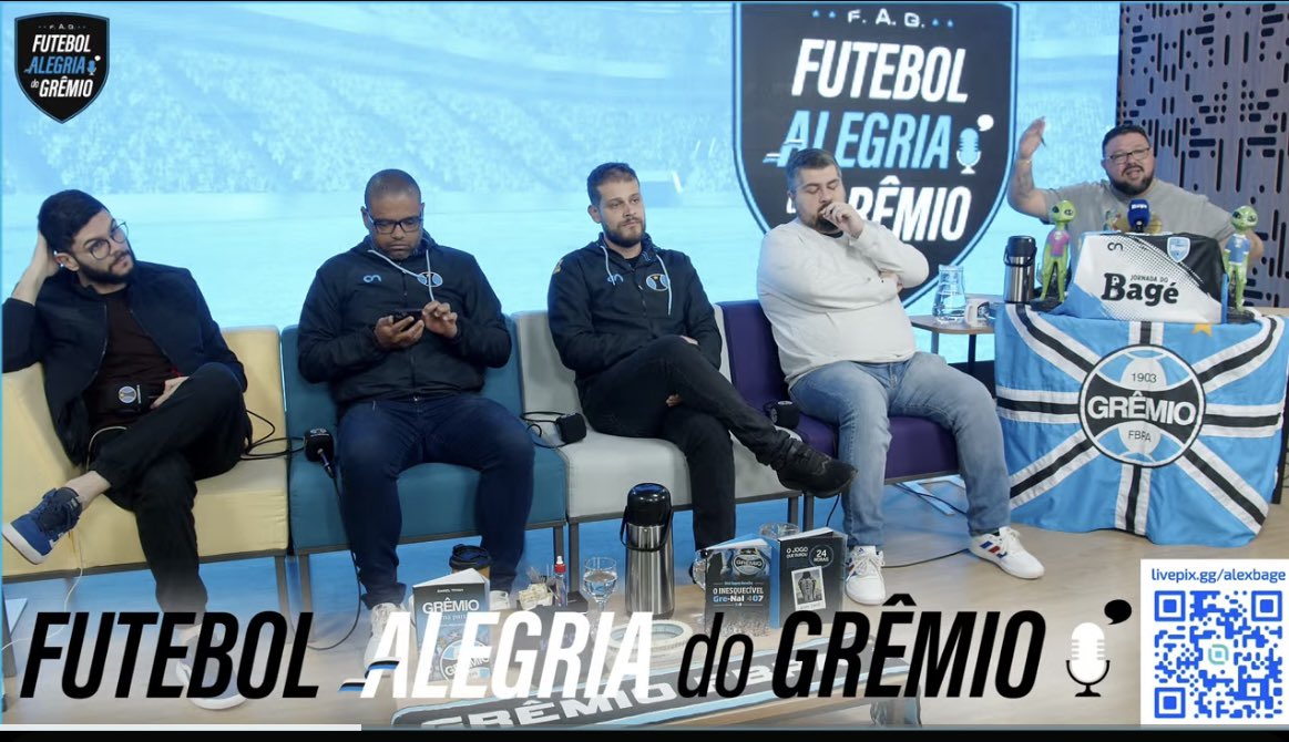 multiversodoleo's tweet image. Programa: Futebol ALEGRIA do Grêmio