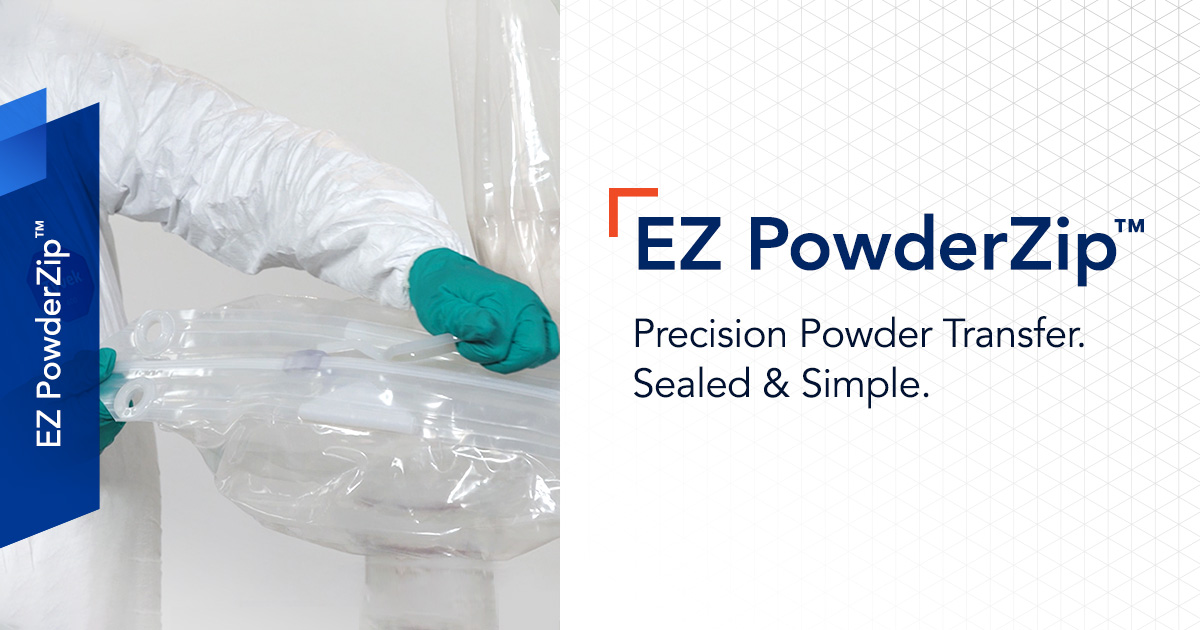 EZ PowderZip™ brings safety and speed to powder transfer with a closed-loop zippered design built for biopharma workflows. See how it works: ilcdover.com/en/biopharmace… #Biopharma