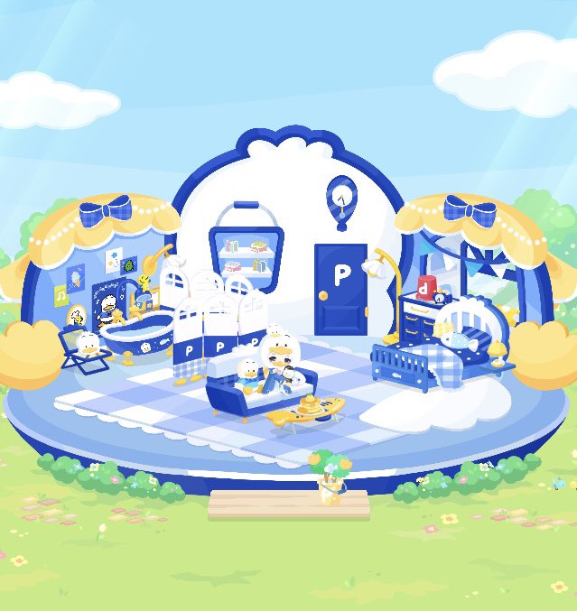 sysk03's tweet image. 遊び方よくわかんないけどペックルの部屋ができたから嬉しい〜！🪿🩵