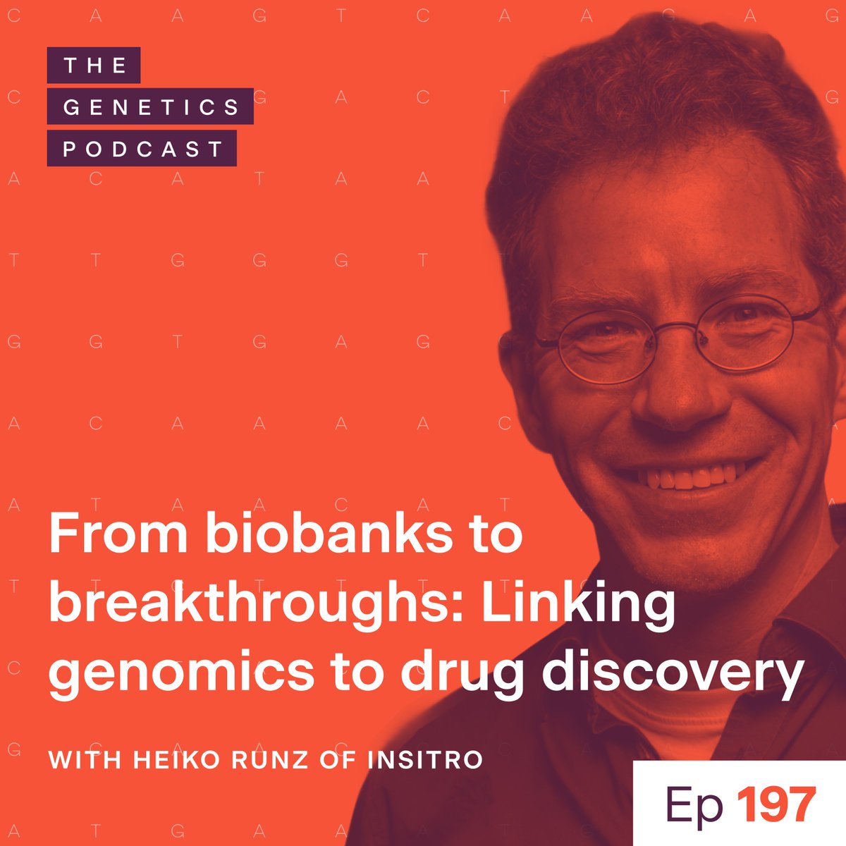 sanogenetics's tweet image. 🎙️Tune in to Episode 197 of #TheGeneticsPodcast 🚀
This week, we’re joined by Heiko Runz, medical geneticist and VP of Neuroscience at @insitro . Listen in to hear about @heikorunz's path from academia to industry, his role in developing tofersen for SOD1 ALS, how he integrates…