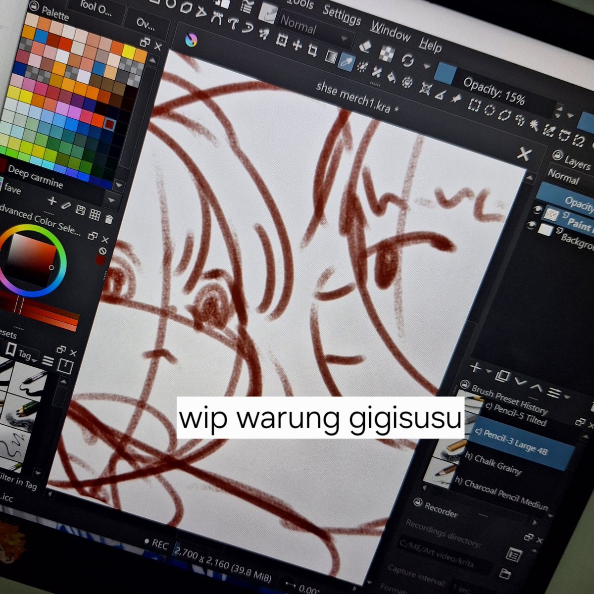 artchixkilogram's tweet image. It&apos;s getting real yall im working on #weakhero #shse merch akwokaoako bakal nangkring di #CFXXI
Fellow INA classmates be ready 🦍
