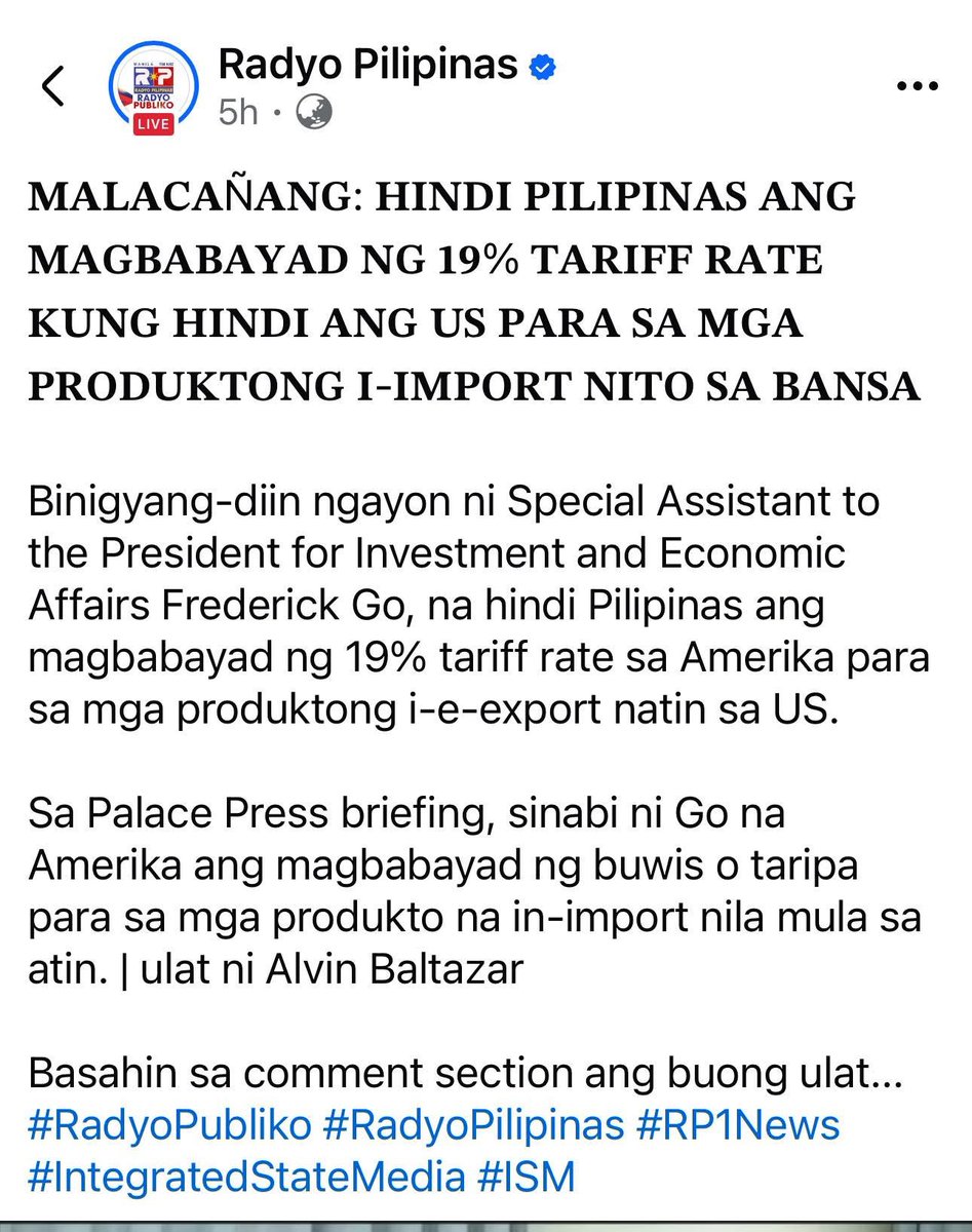 brpmcllag's tweet photo. @pusanggala007 Para naman magkalaman yang utak mong walang kuwenta https://t.co/QXT5QsIs5l