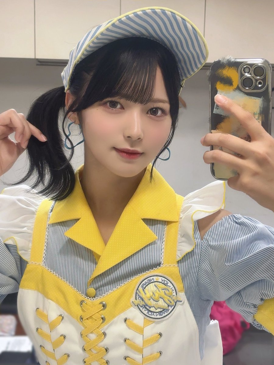 江角怜音 ニアジョイ 初期ビブス ≒JOY ニアジョイ 江角怜音 公式 初期 ビブス フリーサイズ ≒JOY