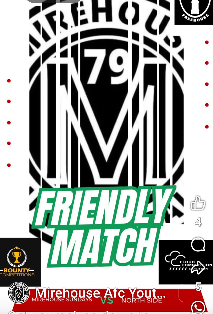 Lord GOAT (@_kev_young) on Twitter photo Tonight's Game.
Referee.
Pre-Season Friendly.
<a href="/MirehouseAFC/">Mirehouse AFC</a> (Sunday's) v Northside.
Venue:
Mirehouse AFC, Whitehaven.
Kick Off:
1900.
<a href="/CumberlandFA/">Cumberland FA ⚽️</a>
<a href="/NLCumbria/">Non League Cumbria</a>
#Referee
#grassrootsfootball
#nonleague
#preseason Tonight's Game.
Referee.
Pre-Season Friendly.
<a href="/MirehouseAFC/">Mirehouse AFC</a> (Sunday's) v Northside.
Venue:
Mirehouse AFC, Whitehaven.
Kick Off:
1900.
<a href="/CumberlandFA/">Cumberland FA ⚽️</a>
<a href="/NLCumbria/">Non League Cumbria</a>
#Referee
#grassrootsfootball
#nonleague
#preseason