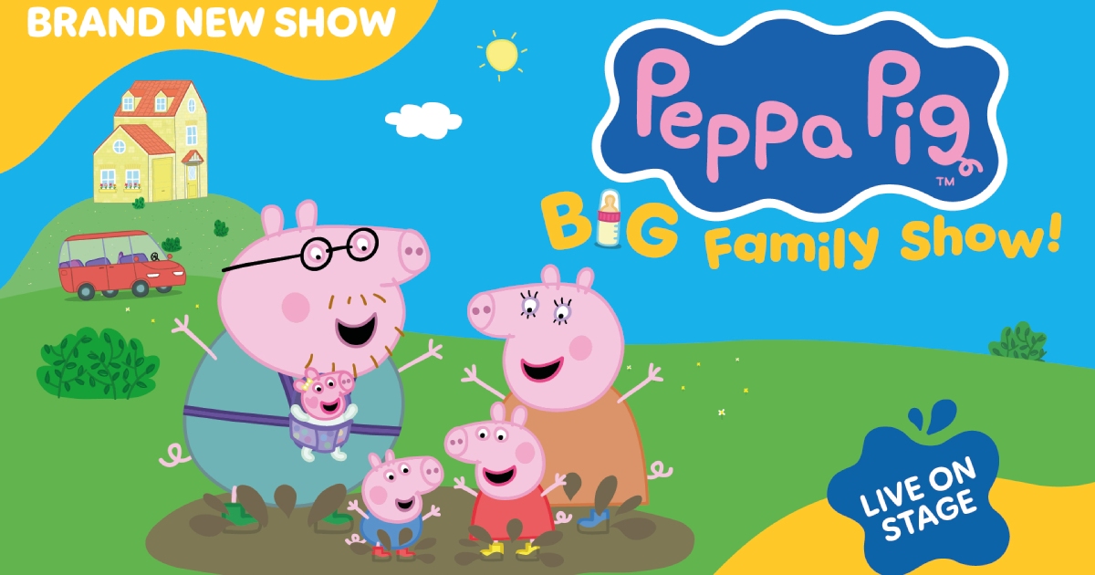 LondonTheatre1's tweet image. Peppa Pig Live is back with a brand-new ‘oinktastic’ stage show: Peppa Pig’s Big Family Show! Which will feature the new addition to the family, baby Evie! londontheatre1.com/theatre-news/p…