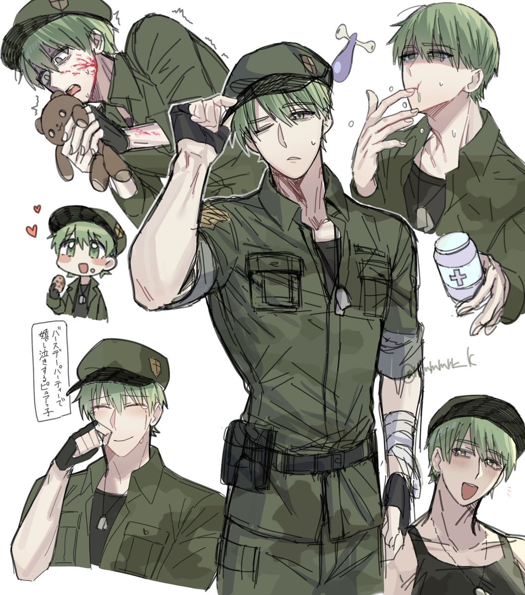 mmmmrr__k's tweet image. #htf擬人化