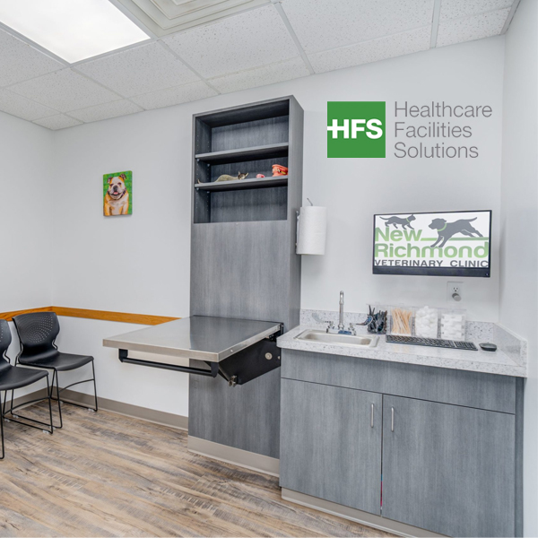 Interior finishes, lighting, furniture, millwork, color schemes—we handle them all. One cohesive design from reception through procedure rooms. #HealthcareInteriorDesign #ClinicAesthetics