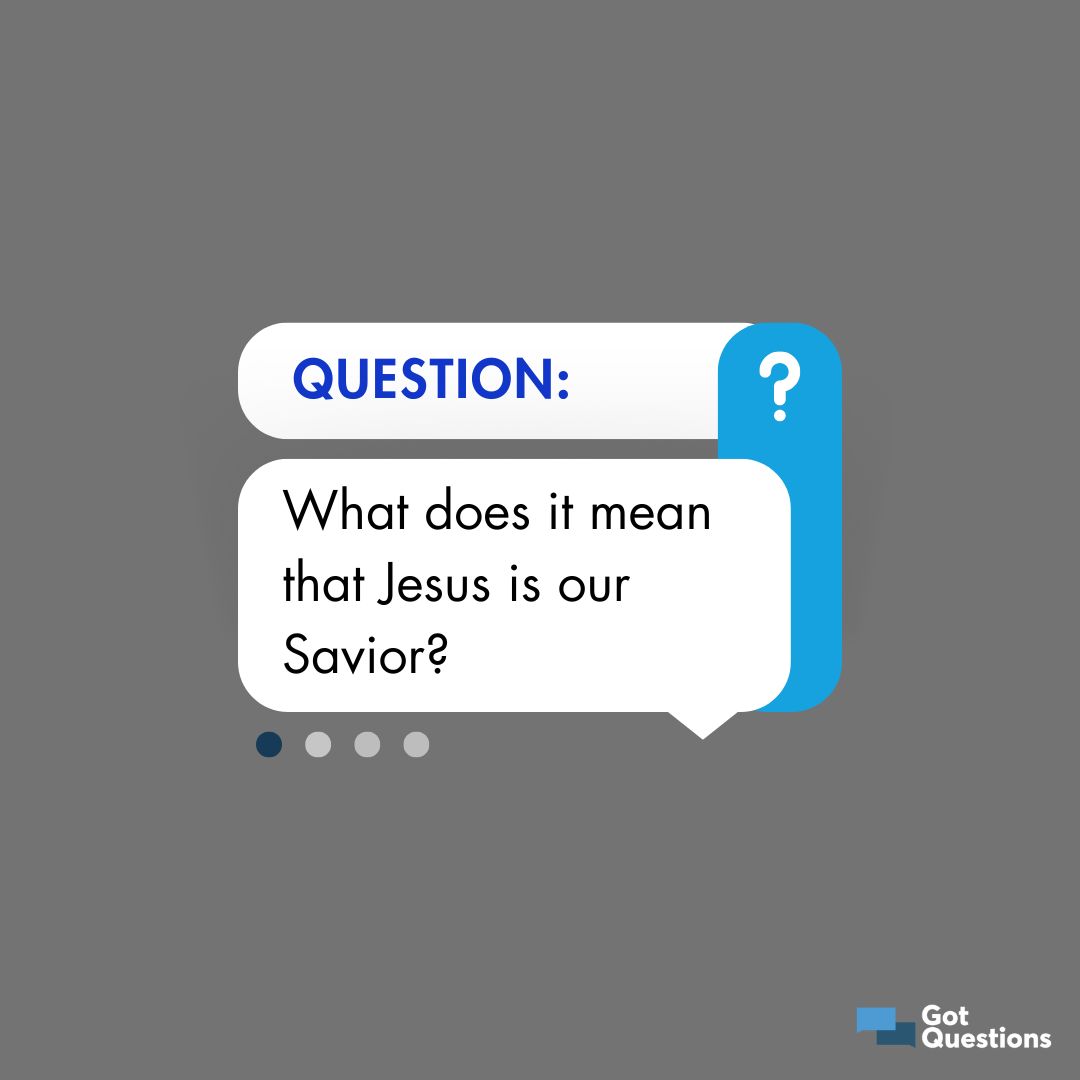 gotquestions's tweet photo. What does it mean that Jesus is the Savior? It's an essential question. You can read the full answer here: https://t.co/gpCgQYz5mo
#JesusTheSavior #GotQuestions #BibleQuestions https://t.co/6M6RmfMGb7