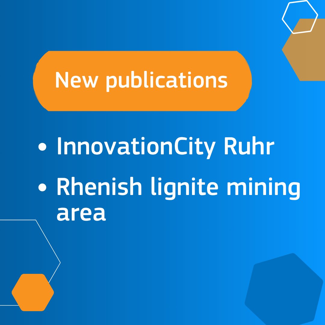 Energy4Europe's tweet image. Fresh off the press!
New case studies from #CoalRegionsEU - 2 German regions enabling the clean #EnergyTransition
🔸 Rhenish lignite mining area
🔸 InnovationCity Ruhr
🔗 europa.eu/!PwX8dh
