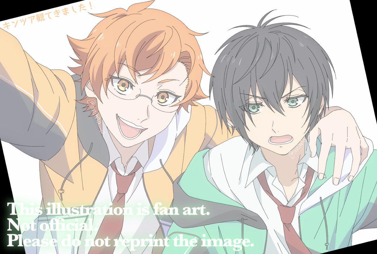 anima_io's tweet image. 映画観れたので数年ぶりに描きました✍🏻
#キンツア