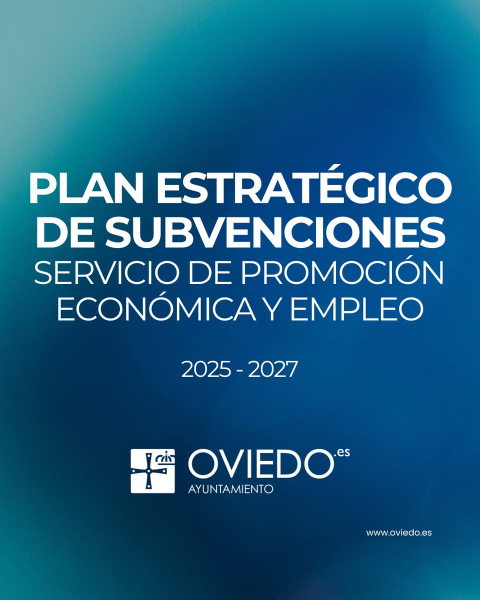 aytoviedo's tweet image. 📢El Ayuntamiento destinará 100.000€ en bonos comercio en 2026 y 2027
✅Aprobado el Plan Estratégico de Subvenciones del Servicio de Promoción Económica y Empleo 2025-2027
➡️El objetivo es reforzar el emprendimiento, el empleo y el comercio local
tinyurl.com/yvthh498