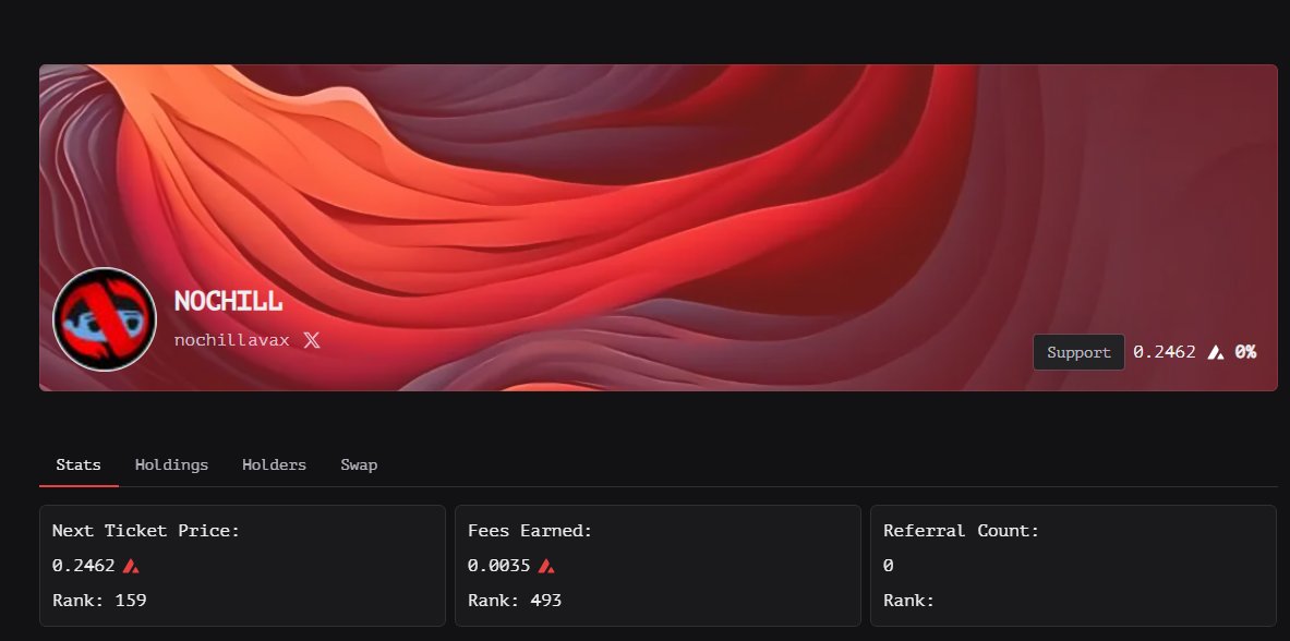 gauge_e1's tweet image. NOCHILLLL 🔥
Quick reminder: if you hold NOCHILL profile on Gauge you're getting that NOCHILL airdrop too
@nochillavax fam this is your chance to tap in.
Token Month is still HOT and we’re just getting started.
Don't fade the play.
#NOCHILLmonth x GAUGE continues 👇