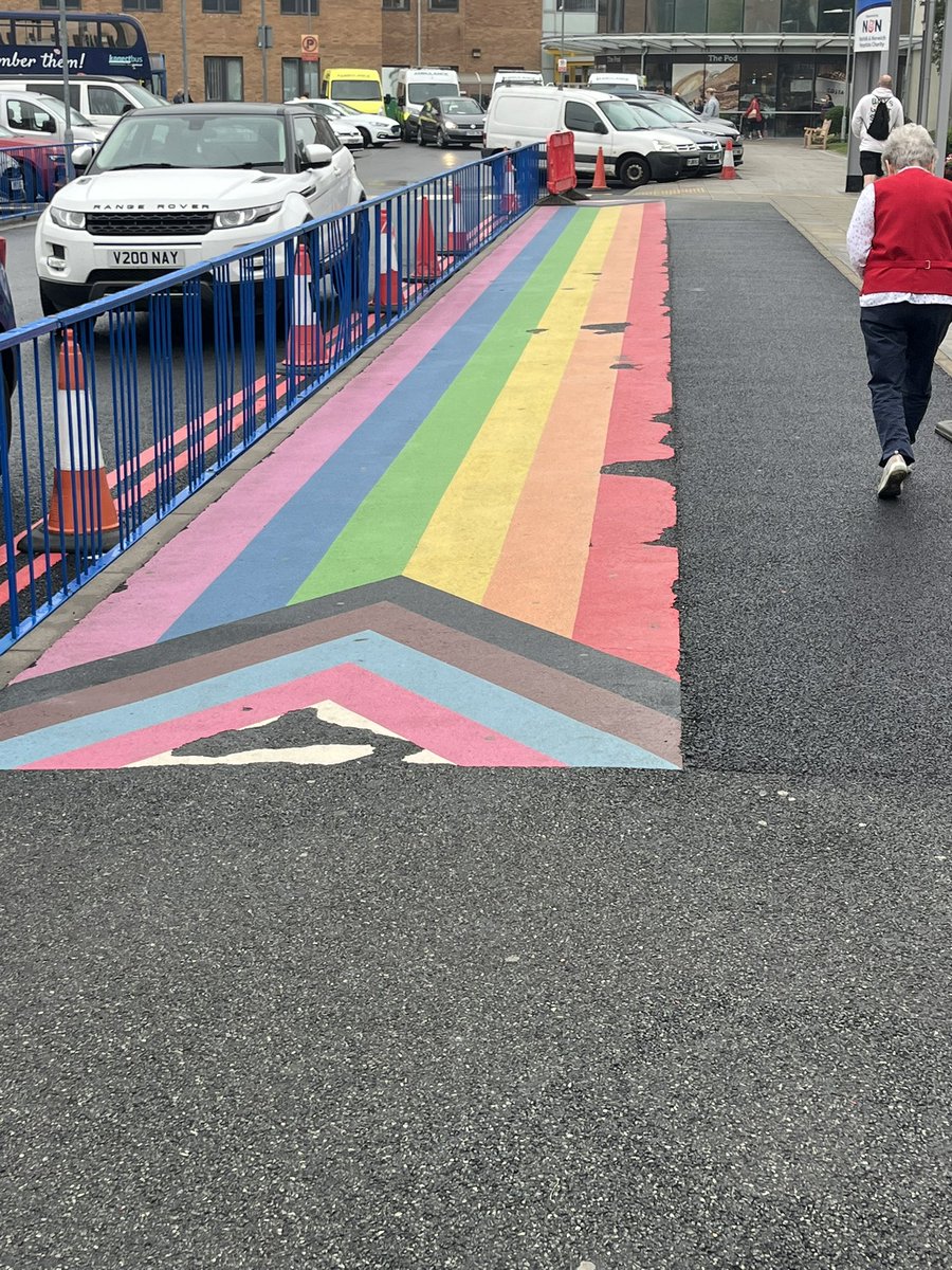 Sydney Jones ๐ฌ๐ง (POB) ๐ฃ (@journojones05) on Twitter photo This is the pathway at <a href="/NNUH/">Norfolk and Norwich University Hospitals</a>.
I propose that, instead of promoting an ideology that encourages child harm, we could use this valuable area for โHopScotch.โ
This pathway is next to a Jenny Lind entrance of the hospital, where children go to receive care.
I bet the children This is the pathway at <a href="/NNUH/">Norfolk and Norwich University Hospitals</a>.
I propose that, instead of promoting an ideology that encourages child harm, we could use this valuable area for โHopScotch.โ
This pathway is next to a Jenny Lind entrance of the hospital, where children go to receive care.
I bet the children