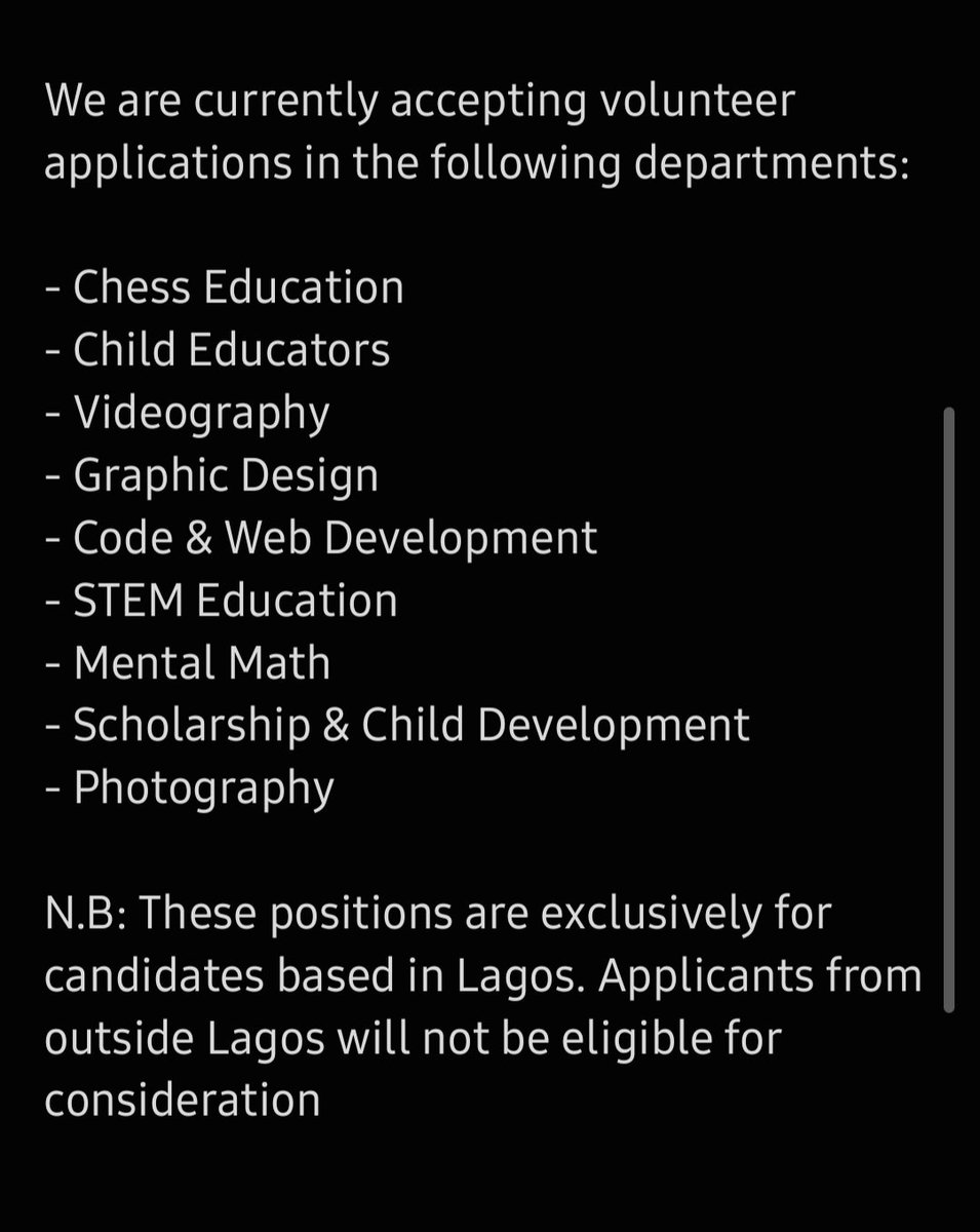chessinslums's tweet image. Join the League of Game Changers Today !!
Are you passionate about reimagining access to opportunities, empowering young minds, and building a future where every child has the chance to thrive.
Join us: forms.gle/5sfvif4mL9
Deadline: July 31st, 2025
#ChessInSlumsAfrica