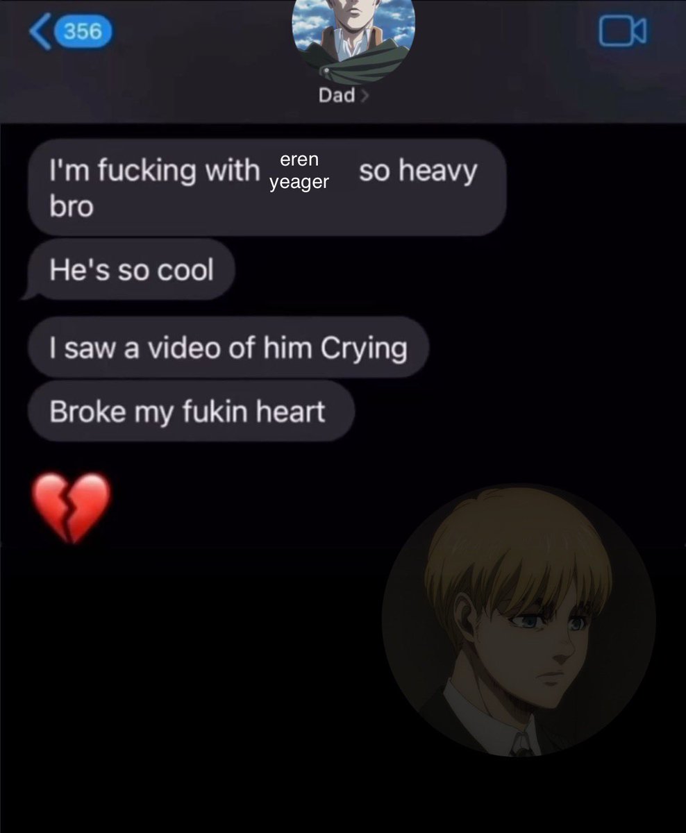 yeagerincorrect's tweet image. real #erwinsmith #arminarlert