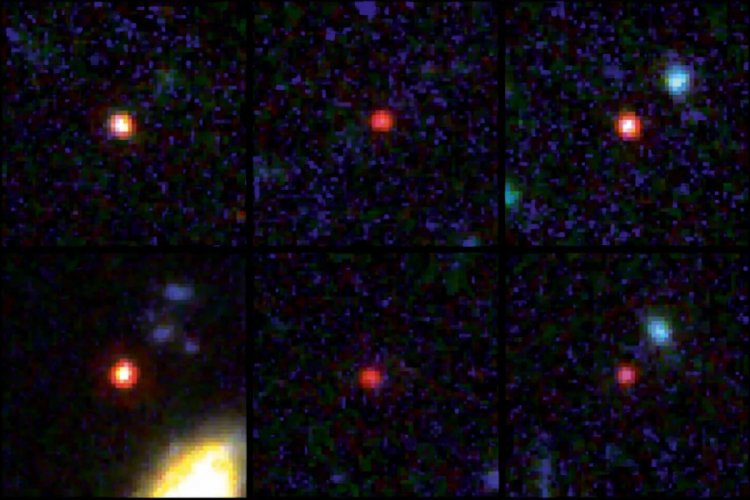RCScience's tweet image. The six red dots that nearly broke the universe: "Everything about them seemed wrong – their color, the wavelengths of light they were giving off and the fact they were so numerous. Their existence didn’t fit into our understanding." via @sciencefocus realclearscience.com/2025/07/24/the…
